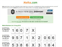 Tablet Screenshot of matka.com