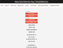 Tablet Screenshot of matka.org